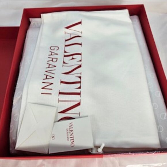 Valentino Garavani Women's Rockstud Lug Sole Combat Boots - Picture 8 of 9